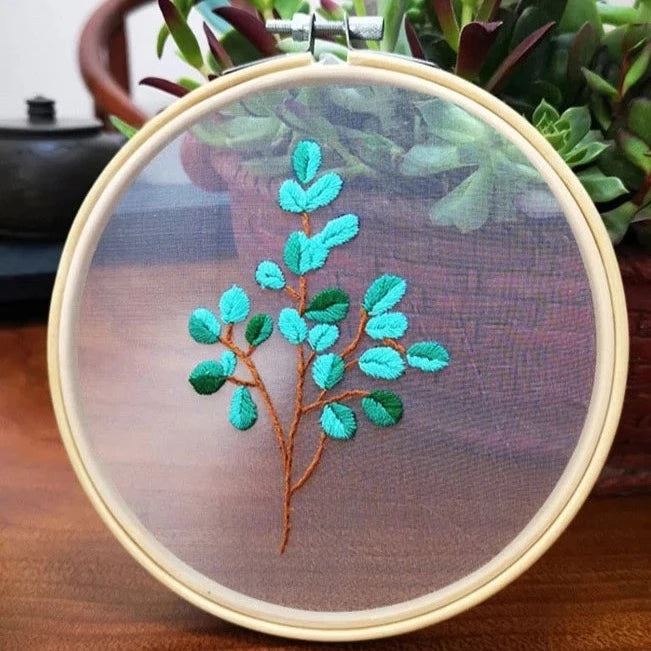 DIY Embroidery Kit (Transparent Background)