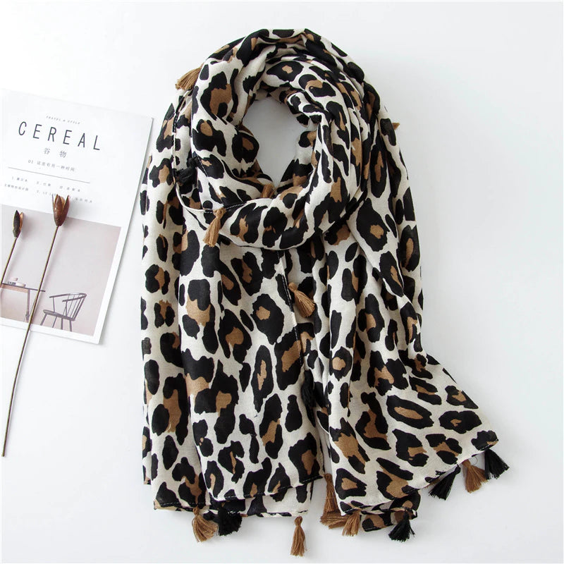 Leopard Scarf