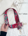 Floral Graphic Bag Strap (Adjustable)