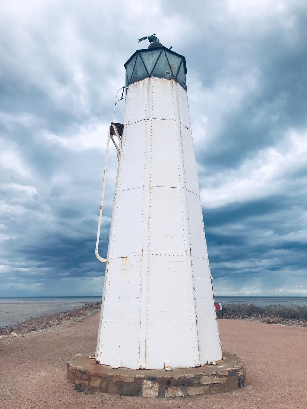 A2 Matte Print "Port Germein Lighthouse SA" (Portrait)