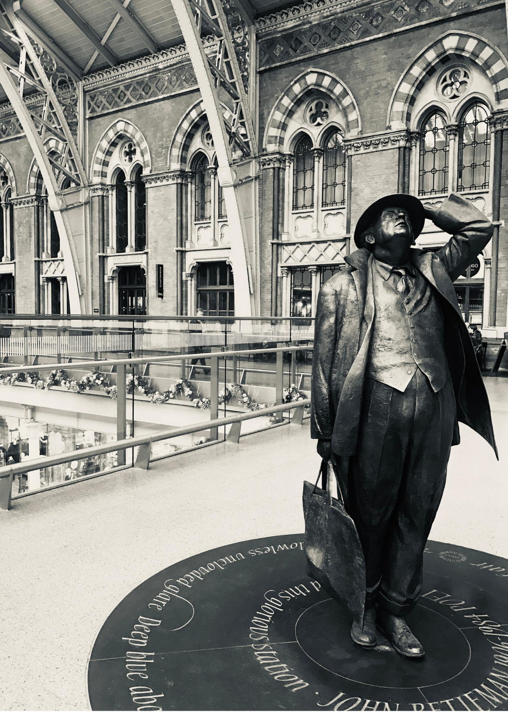 A2 Matte Print "St Pancras Station" (Portrait)