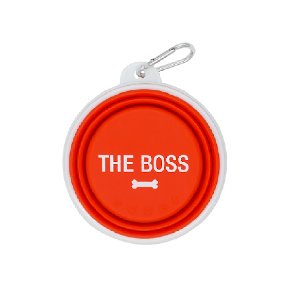 Dog Bowl - The Boss (Red)