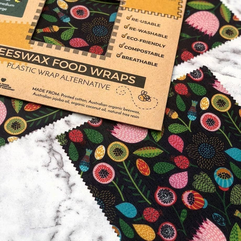 Beeswax Food Wraps (Small Size) Pack of 2