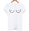 Free the Nipple White Cotton Ladies T-shirt (Medium only)