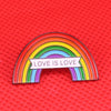 Love is Love Enamel Badge/Brooch