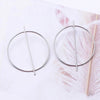 Circle Geometric Earrings (Gold & Silver Colour available)