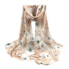 Ladies Summer Peach Scarf