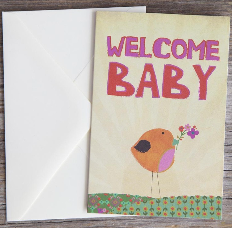 Welcome Baby Card