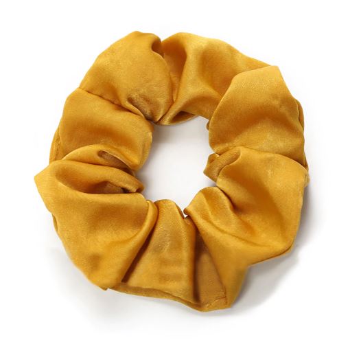 Mustard Colour Scrunchie