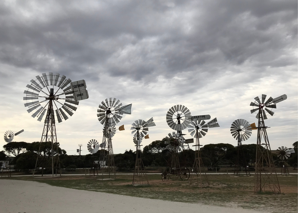 A2 Matte Print "Windmills" (Landscape)