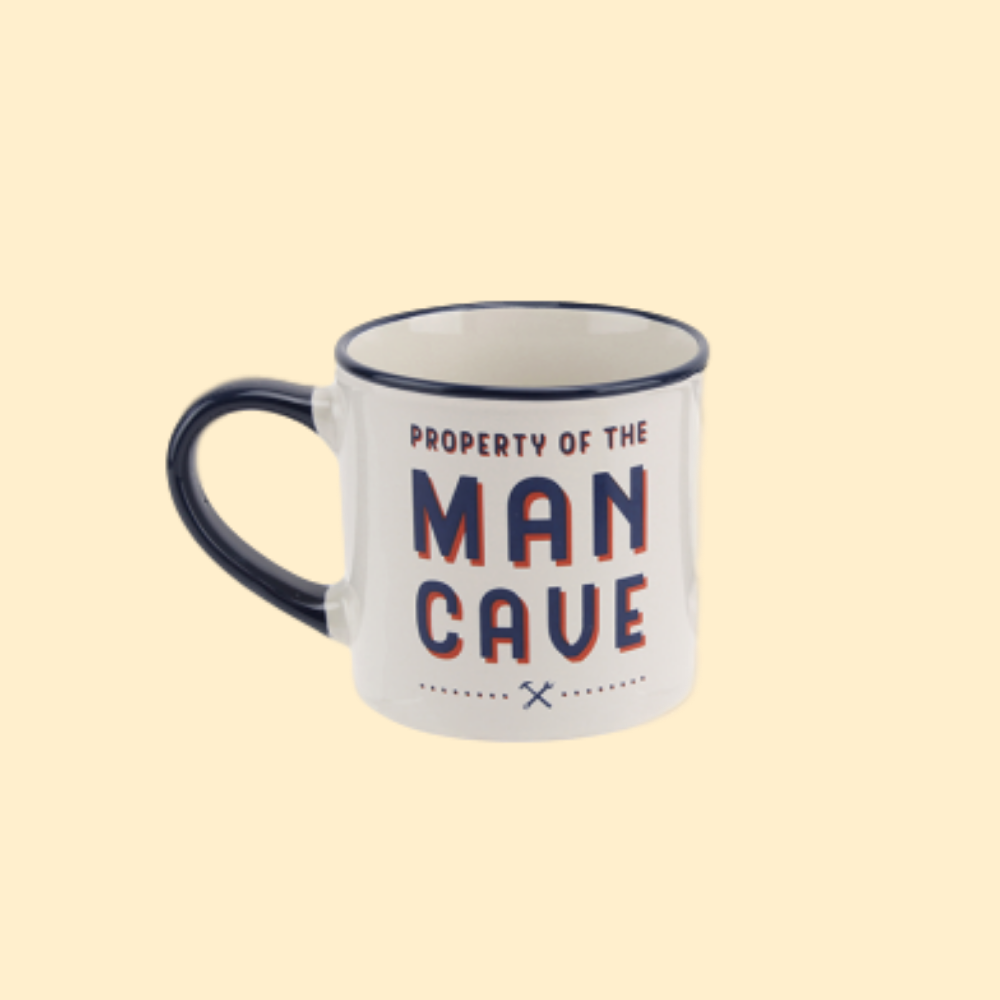 Mug Stoneware - Man Cave Design