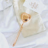 Heart Rose Gold Tea Infuser