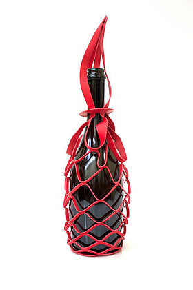 Bottle Holder/Sling (Red and Black)